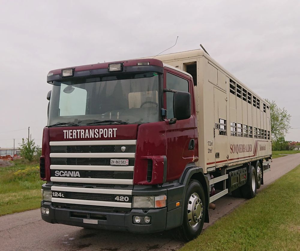 Scania 124 420 Do żywca - Грузовик для перевозки животных: фото 4 Scania 124 420 Do żywca - Грузовик для перевозки животных: фото 4