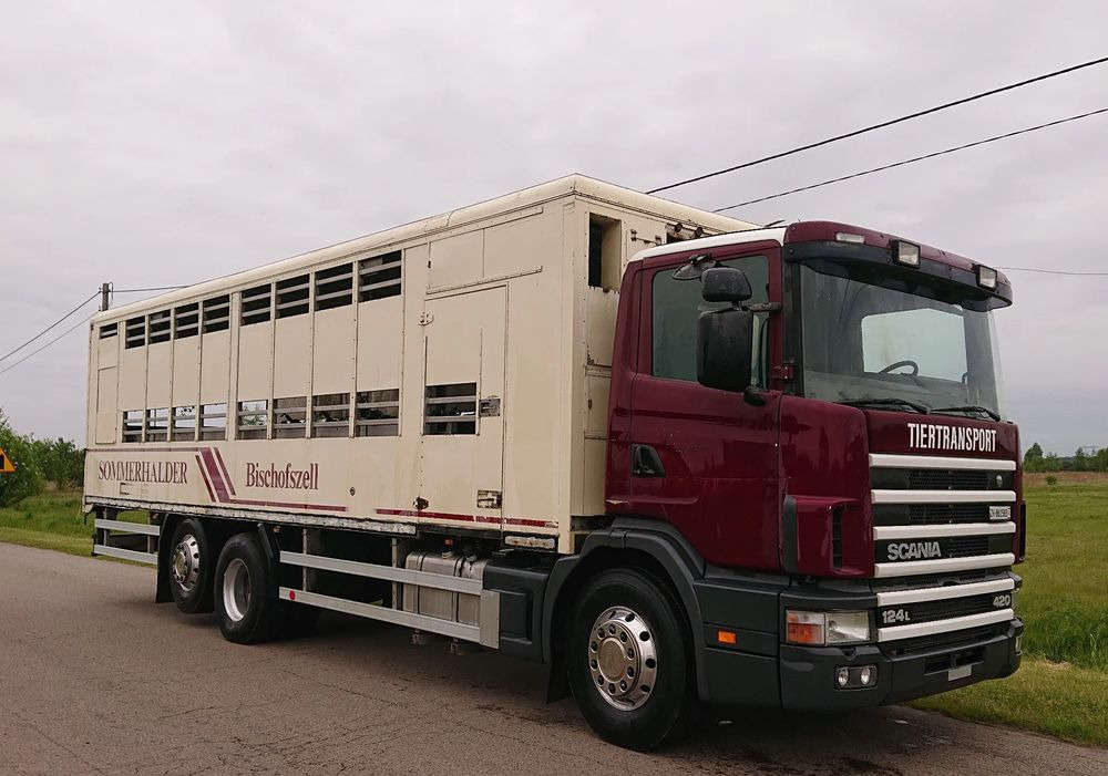 Scania 124 420 Do żywca - Грузовик для перевозки животных: фото 2 Scania 124 420 Do żywca - Грузовик для перевозки животных: фото 2