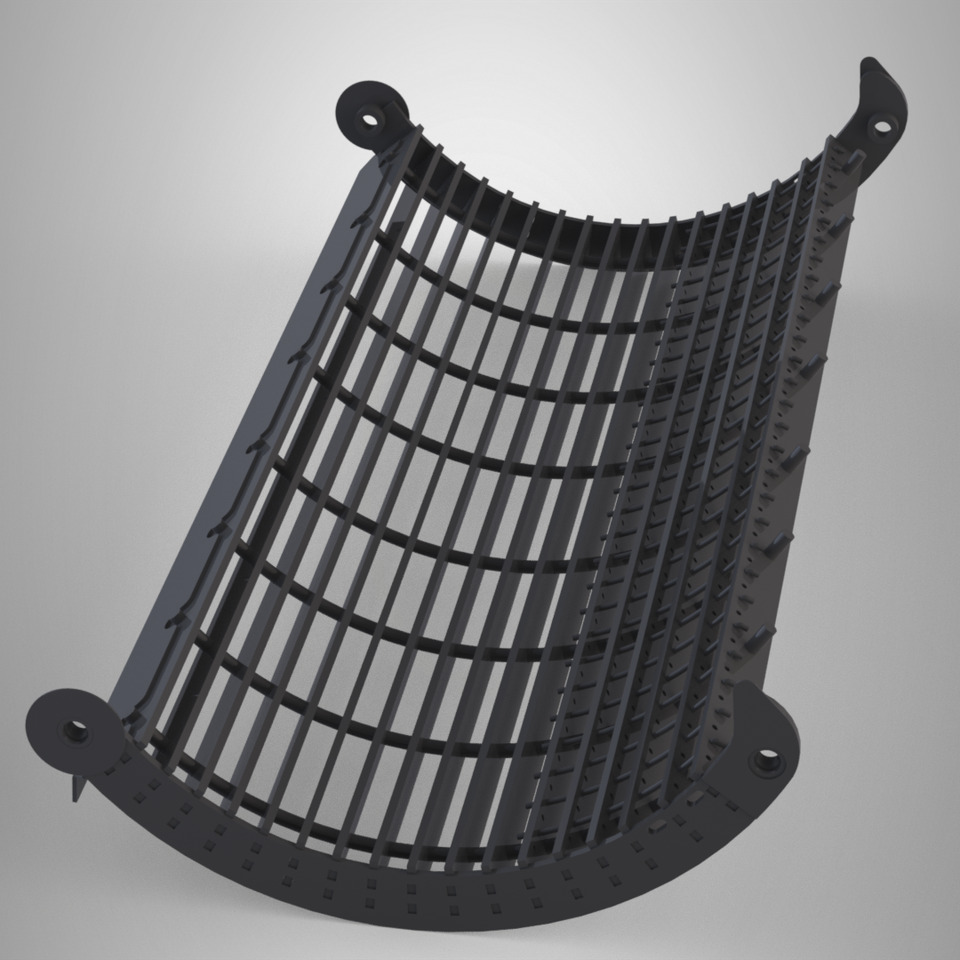 Modonex Grain Concave Spare Part - Навесное оборудование для комбайна: фото 1 Modonex Grain Concave Spare Part - Навесное оборудование для комбайна: фото 1