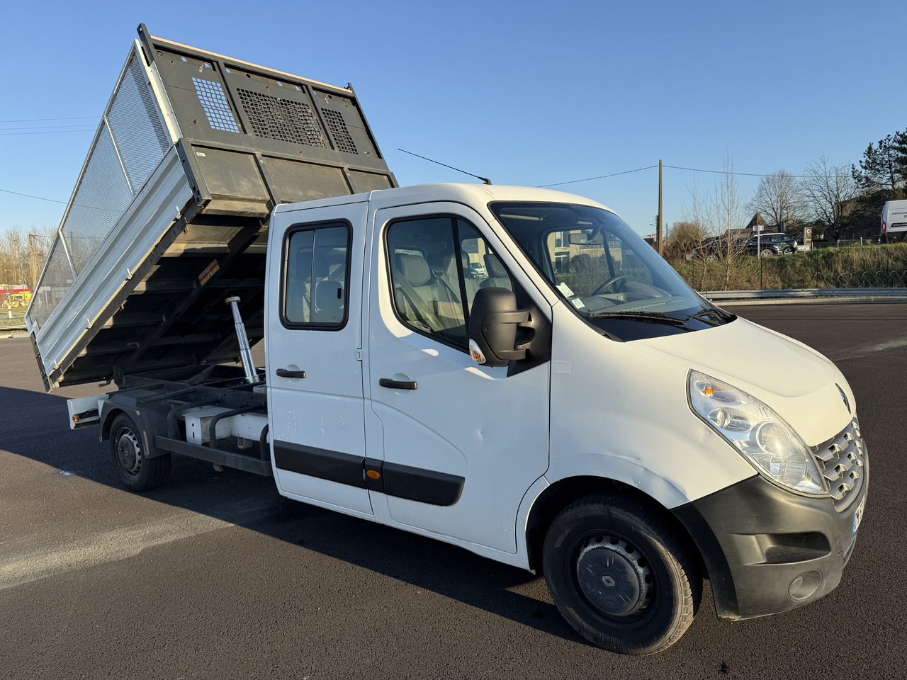 RENAULT MASTER 2.3DCI125 BENNE ACIER DOUBLE CABINE ROUE SIMPLE + REHAUSSE DE RIDELLE - Малотоннажный самосвал: фото 1 RENAULT MASTER 2.3DCI125 BENNE ACIER DOUBLE CABINE ROUE SIMPLE + REHAUSSE DE RIDELLE - Малотоннажный самосвал: фото 1