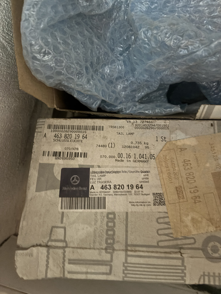 MERCEDES-BENZ G W463 G SERIES TAIL LIGHT - Задний фонарь: фото 4 MERCEDES-BENZ G W463 G SERIES TAIL LIGHT - Задний фонарь: фото 4