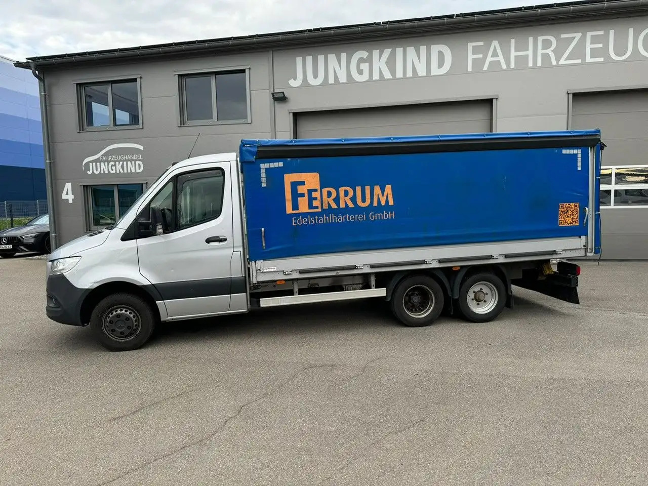 Mercedes-Benz Sprinter 519 CDI Pritsche+Plane 6x2 XXL - Тентованный фургон: фото 2 Mercedes-Benz Sprinter 519 CDI Pritsche+Plane 6x2 XXL - Тентованный фургон: фото 2