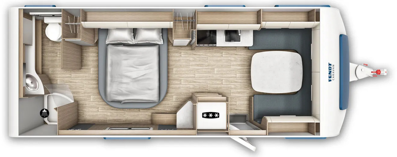 Fendt Tendenza 650 SFD Safety-, Batteri. Fußbodentem - Прицеп дача: фото 2 Fendt Tendenza 650 SFD Safety-, Batteri. Fußbodentem - Прицеп дача: фото 2