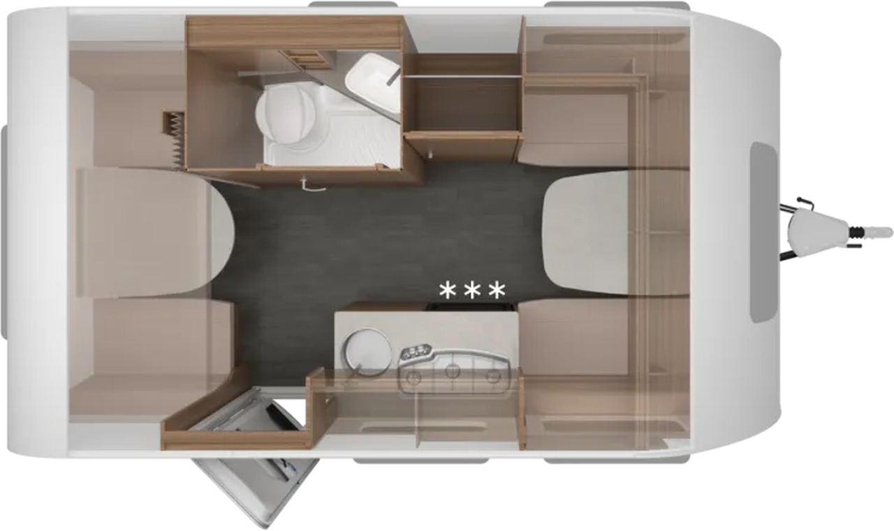 Wohnwagen Knaus Sport 400 LK - Прицеп дача: фото 2 Wohnwagen Knaus Sport 400 LK - Прицеп дача: фото 2