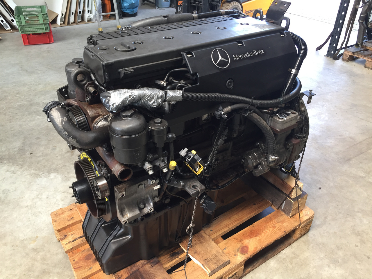 Gebrauchter Motor, MB Axor 1824 Euro 5, Typ OM 906 LA, Artikel - Nr. : A 9999.9999.99 - Двигатель для Грузовиков: фото 3 Gebrauchter Motor, MB Axor 1824 Euro 5, Typ OM 906 LA, Artikel - Nr. : A 9999.9999.99 - Двигатель для Грузовиков: фото 3