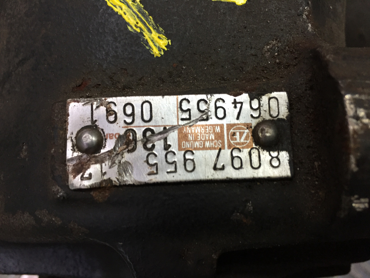 Рулевой механизм для Грузовиков Gebrauchtes Lenkgetriebe MAN F90, 17.232, Artikel - Nr.: 81.9999 - 9999: фото 6