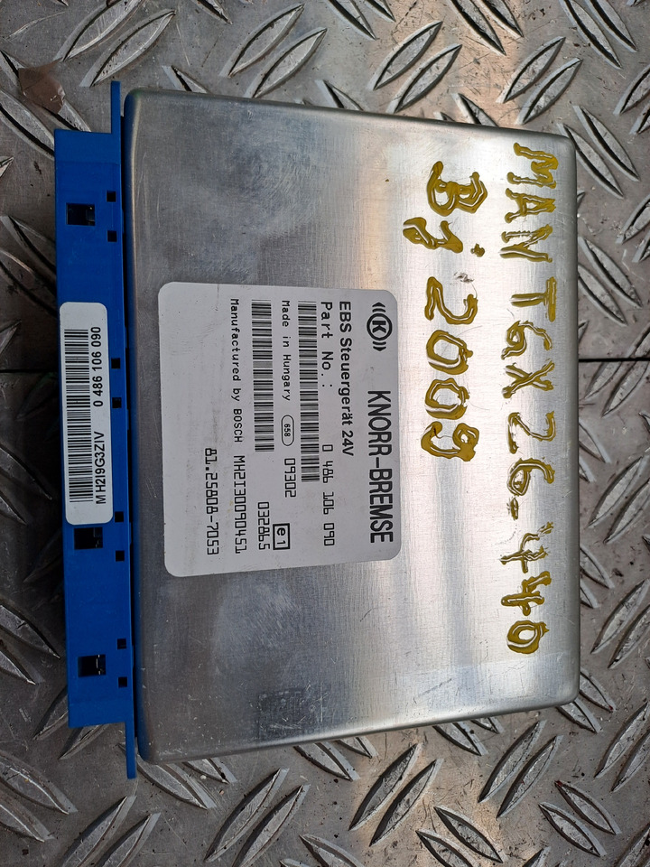 Gebrauchtes MAN TGX 26.440 EBS Steuergerät Brems - / Fahrdynamik, Artikel - Nr. : 81.25808 - 7053 - Блок управления для Грузовиков: фото 4 Gebrauchtes MAN TGX 26.440 EBS Steuergerät Brems - / Fahrdynamik, Artikel - Nr. : 81.25808 - 7053 - Блок управления для Грузовиков: фото 4
