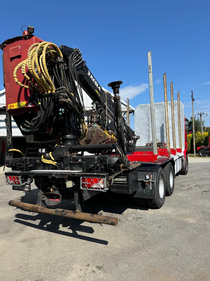 Лесовоз, Автоманипулятор SCANIA R500 & KESLA 2012T: фото 11