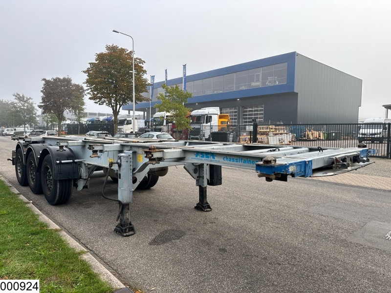Полуприцеп-контейнеровоз/ Сменный кузов ASCA Chassis 10 / 20 / 30 ft, ADR: фото 8