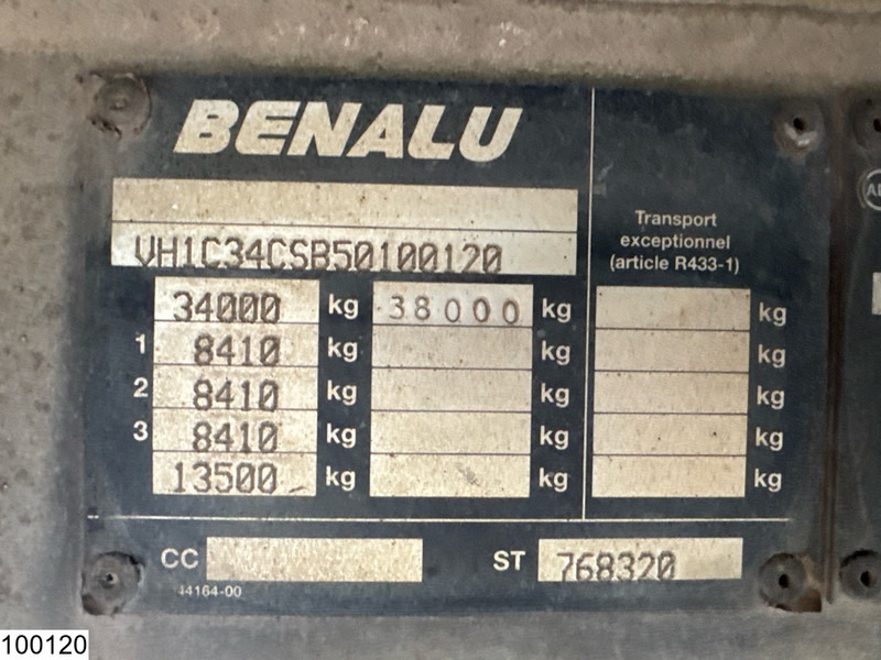 Benalu kipper 25.6 m3 - Самосвальный полуприцеп: фото 4 Benalu kipper 25.6 m3 - Самосвальный полуприцеп: фото 4