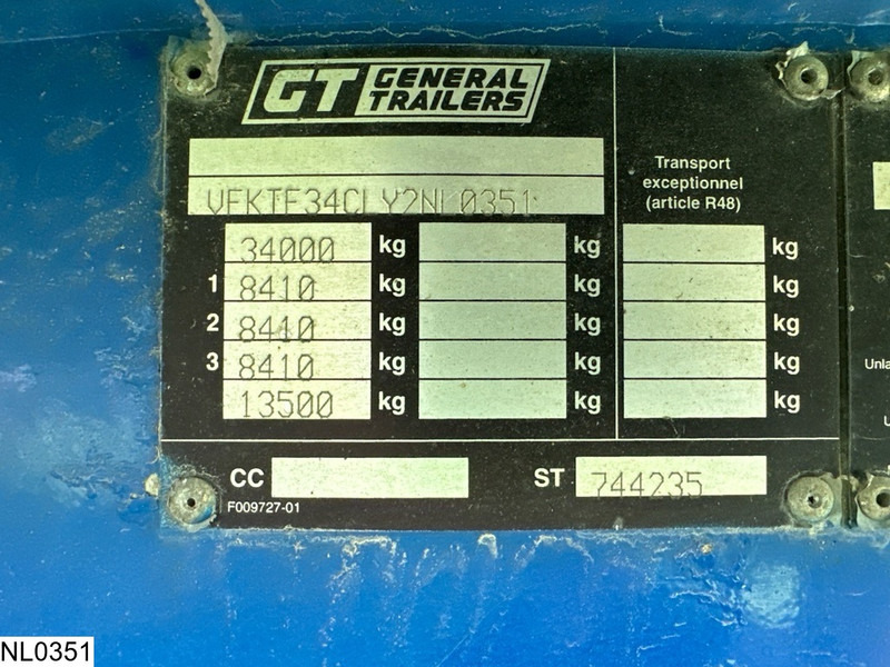 Benalu kipper 53 m3 в лизинг Benalu kipper 53 m3: фото 8