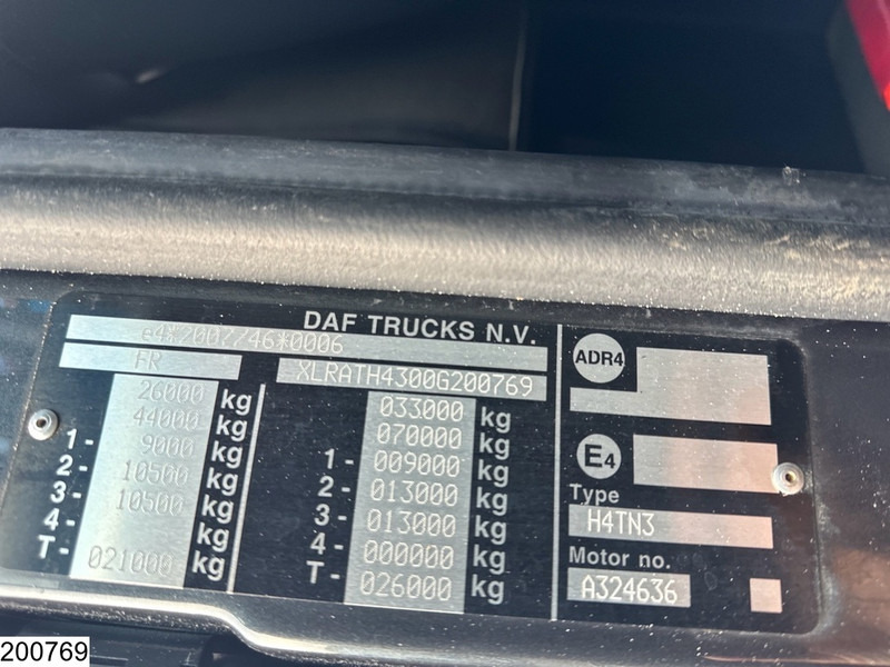 Лесовоз, Автоманипулятор DAF XF 530 6x4, Wood transport, Retarder, Loglift ET450: фото 15
