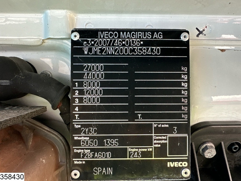 Рефрижератор Iveco Stralis 330 CNG 6x2, EURO 6, Retarder, CNG: фото 14 Рефрижератор Iveco Stralis 330 CNG 6x2, EURO 6, Retarder, CNG: фото 14