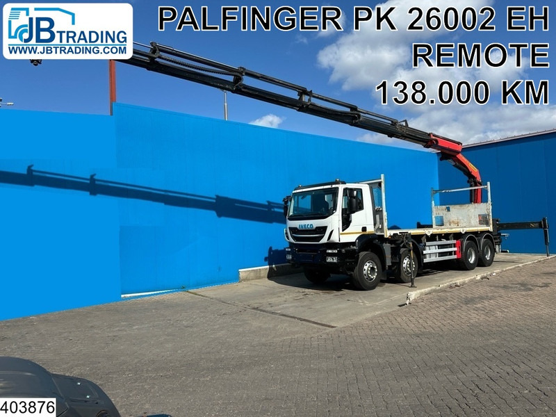 Iveco X-Way 360 8x4, EURO 6, Palfinger, Remote, Steel suspenion - Грузовик бортовой/ Платформа, Автоманипулятор: фото 1 Iveco X-Way 360 8x4, EURO 6, Palfinger, Remote, Steel suspenion - Грузовик бортовой/ Платформа, Автоманипулятор: фото 1