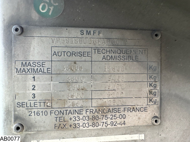 Magyar Bitum 33330 Litres, 1 Compartment - Полуприцеп-цистерна: фото 4 Magyar Bitum 33330 Litres, 1 Compartment - Полуприцеп-цистерна: фото 4