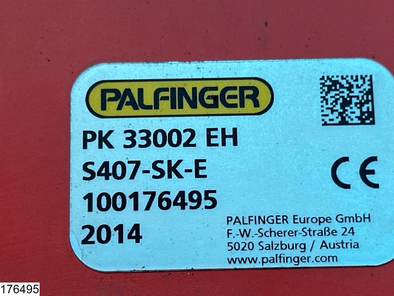 Palfinger PK 33002 EH - Кран-манипулятор для Грузовиков: фото 5 Palfinger PK 33002 EH - Кран-манипулятор для Грузовиков: фото 5