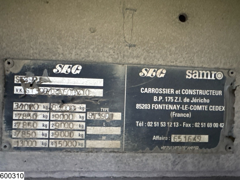 Samro gesloten bak - Полуприцеп-фургон: фото 4 Samro gesloten bak - Полуприцеп-фургон: фото 4