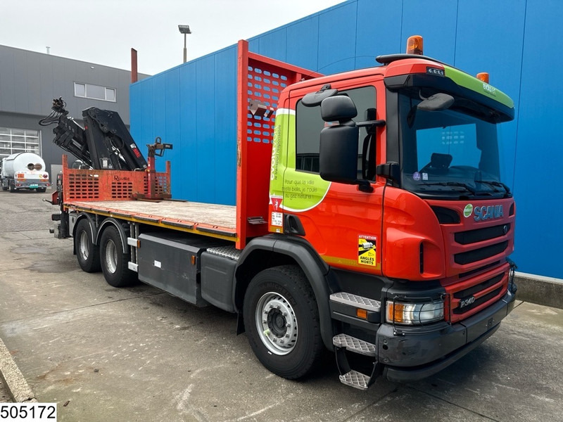 Scania P 340 CNG, 6X4, EURO 6, Retarder, HIAB - Грузовик бортовой/ Платформа, Автоманипулятор: фото 3 Scania P 340 CNG, 6X4, EURO 6, Retarder, HIAB - Грузовик бортовой/ Платформа, Автоманипулятор: фото 3