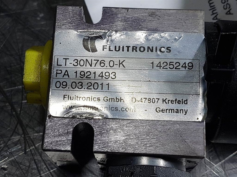 Ahlmann AS900-23108897-Fluitronics LT-30N76.0-K-Valve - Гидравлика: фото 3 Ahlmann AS900-23108897-Fluitronics LT-30N76.0-K-Valve - Гидравлика: фото 3
