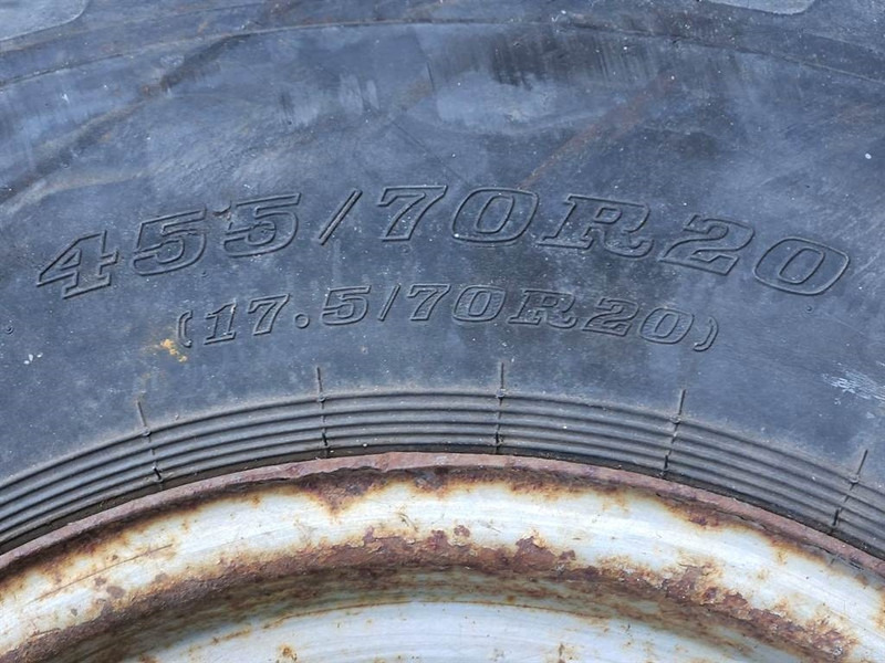 DUNLOP 455/70-R20 (17.5/70R20) - Tire/Reifen/Band - Шины и диски для Строительной техники: фото 5 DUNLOP 455/70-R20 (17.5/70R20) - Tire/Reifen/Band - Шины и диски для Строительной техники: фото 5
