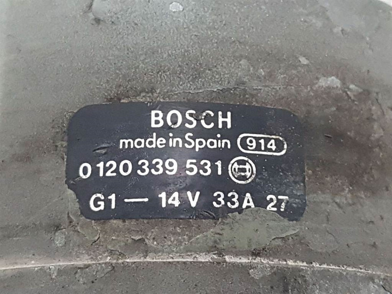 Двигатель для Строительной техники Dynamo 14V 33A-0120339531-Alternator/Lichtmaschine: фото 6 Двигатель для Строительной техники Dynamo 14V 33A-0120339531-Alternator/Lichtmaschine: фото 6