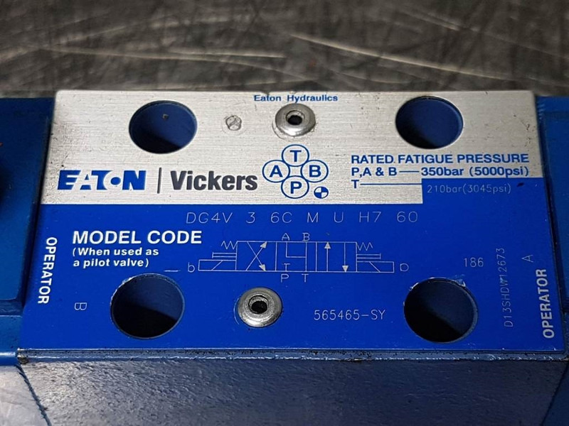 EATON DG4V36CMUH760-565465-SY-Valve/Ventile/Ventiel - Гидравлика: фото 4 EATON DG4V36CMUH760-565465-SY-Valve/Ventile/Ventiel - Гидравлика: фото 4