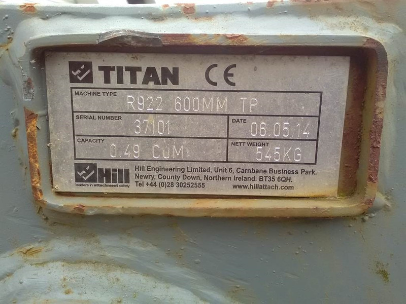 Liebherr R 922 - 0,60 mtr - Bucket/Schaufel/Dichte bak - Ковш: фото 5 Liebherr R 922 - 0,60 mtr - Bucket/Schaufel/Dichte bak - Ковш: фото 5