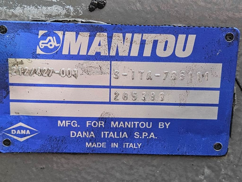 Manitou MT932-Spicer Dana 212/427-003-Axle/Achse/As - Ось и запчасти для Строительной техники: фото 5 Manitou MT932-Spicer Dana 212/427-003-Axle/Achse/As - Ось и запчасти для Строительной техники: фото 5