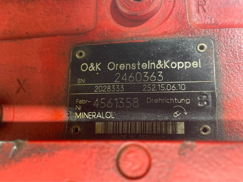 O & K MH6.5-2460363-Drive pump/Fahrpumpe/Rijpomp - Гидравлика для Строительной техники: фото 4 O & K MH6.5-2460363-Drive pump/Fahrpumpe/Rijpomp - Гидравлика для Строительной техники: фото 4