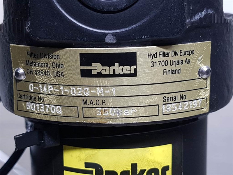 Parker 0-14P-1-02Q-M-1 - Pressure filters/Persfilters - Гидравлика: фото 4 Parker 0-14P-1-02Q-M-1 - Pressure filters/Persfilters - Гидравлика: фото 4