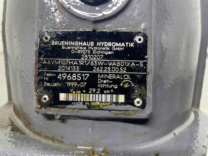 Volvo L30D-ZM2810207-Brueninghaus A6VM107-Drive motor - Гидравлика для Строительной техники: фото 4 Volvo L30D-ZM2810207-Brueninghaus A6VM107-Drive motor - Гидравлика для Строительной техники: фото 4