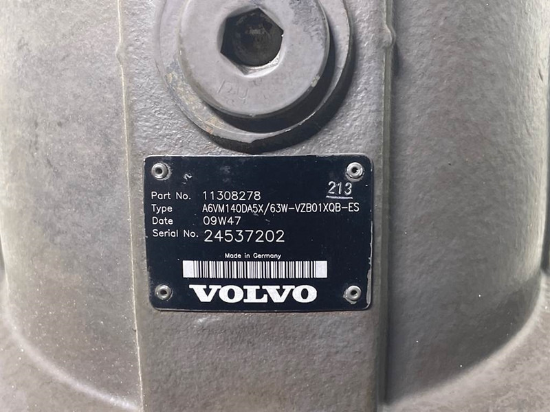 Volvo L35B-11308278-A6VM140DA5X/63W-Drive motor - Гидравлика для Строительной техники: фото 5 Volvo L35B-11308278-A6VM140DA5X/63W-Drive motor - Гидравлика для Строительной техники: фото 5