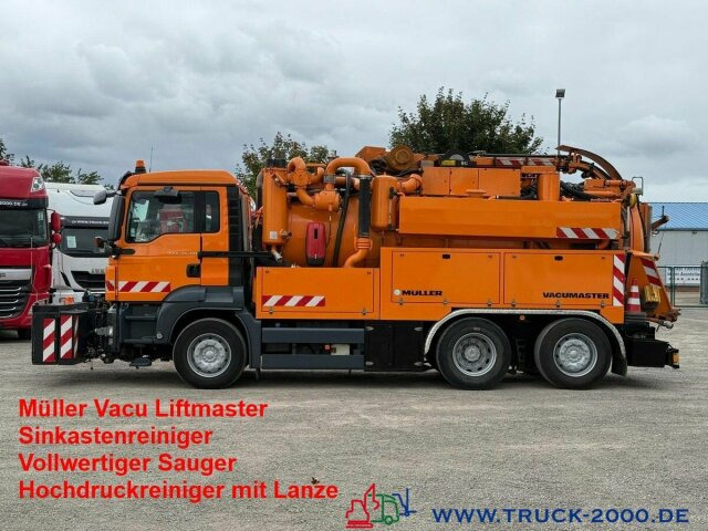 MAN 26.320 Müller Kanal Sauger + Sinkkastenreiniger - Ассенизатор: фото 1 MAN 26.320 Müller Kanal Sauger + Sinkkastenreiniger - Ассенизатор: фото 1
