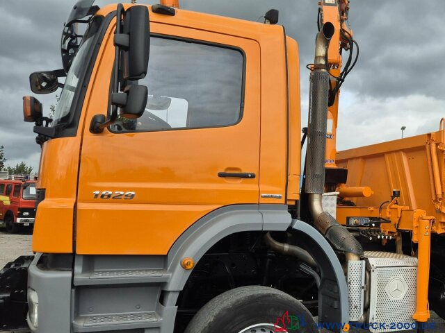 Mercedes-Benz Axor 1829 4x4 Atlas65.2 Kran Kommunal Austattung - Самосвал, Автоманипулятор: фото 5 Mercedes-Benz Axor 1829 4x4 Atlas65.2 Kran Kommunal Austattung - Самосвал, Автоманипулятор: фото 5