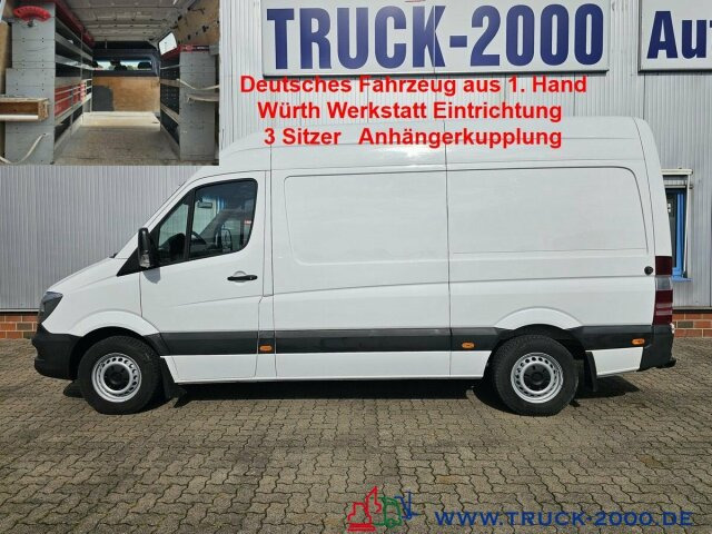 Mercedes-Benz Sprinter 316 CDI Hoch Lamng Werkstattausbau 3 Sitze - Цельнометаллический фургон: фото 1 Mercedes-Benz Sprinter 316 CDI Hoch Lamng Werkstattausbau 3 Sitze - Цельнометаллический фургон: фото 1