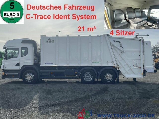 Scania P320 Haller 21m³ Schüttung C-Trace Ident.4 Sitze - Мусоровоз: фото 1 Scania P320 Haller 21m³ Schüttung C-Trace Ident.4 Sitze - Мусоровоз: фото 1