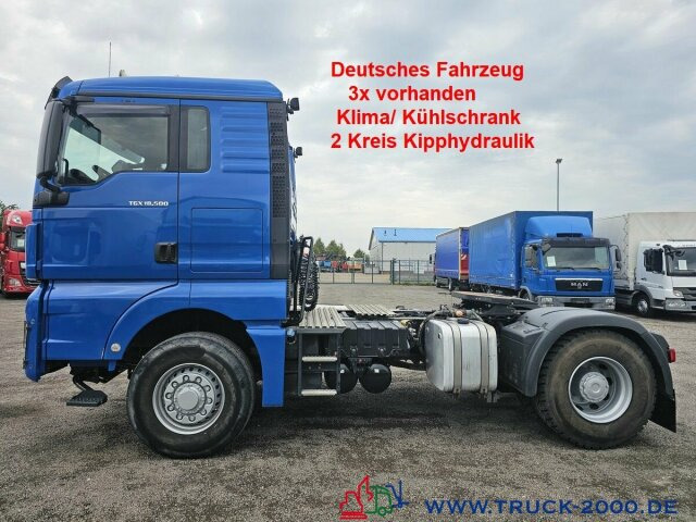 MAN TGX 18.500 XL 4x4 H Kipphyd. Bett Kühlschrank - Тягач: фото 1 MAN TGX 18.500 XL 4x4 H Kipphyd. Bett Kühlschrank - Тягач: фото 1
