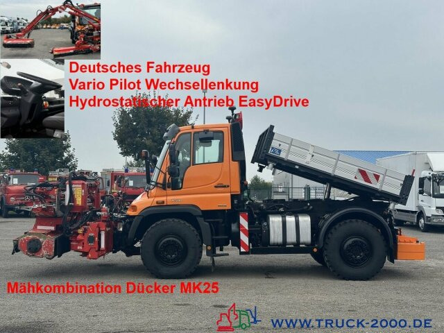 Unimog U 500 Vario Pilot EasyDrive Mähkombi Dücker MK25 - Самосвал: фото 1 Unimog U 500 Vario Pilot EasyDrive Mähkombi Dücker MK25 - Самосвал: фото 1
