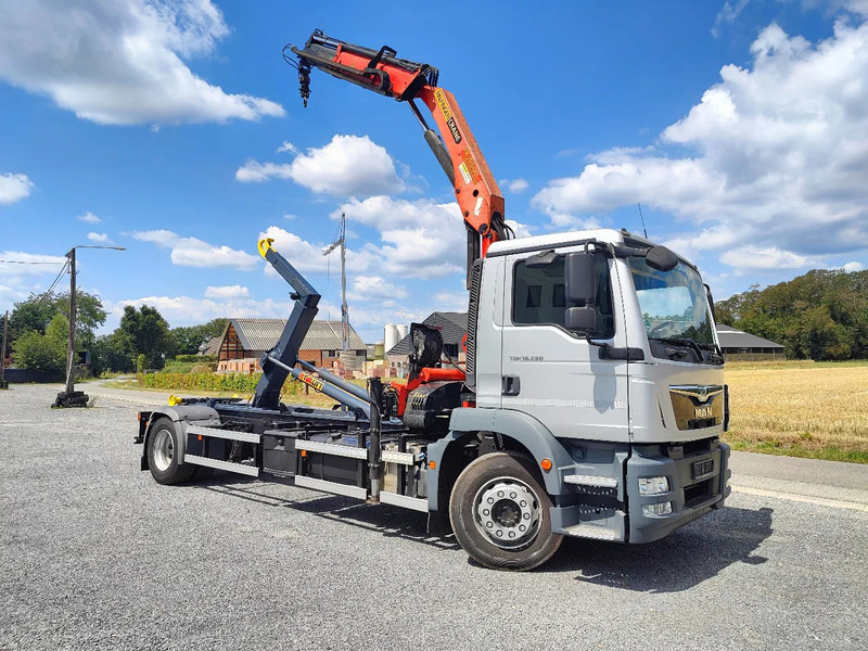 MAN TGM 18.290 4x2 Euro 6 + Crane Palfinger PK15500 - Крюковой мультилифт, Автоманипулятор: фото 2 MAN TGM 18.290 4x2 Euro 6 + Crane Palfinger PK15500 - Крюковой мультилифт, Автоманипулятор: фото 2