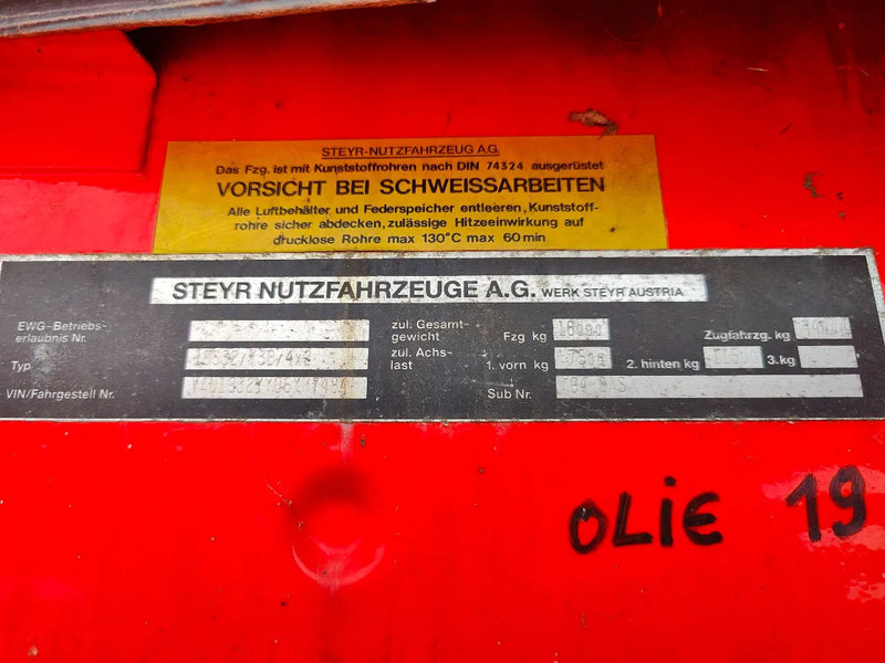 Крюковой мультилифт Steyr 19S31 19S32 Container Marrel: фото 7