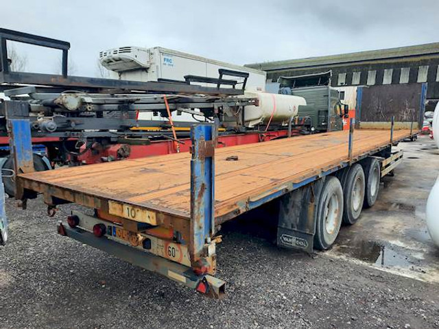 Van Hool 3B0073 - Полуприцеп бортовой/ Платформа: фото 4 Van Hool 3B0073 - Полуприцеп бортовой/ Платформа: фото 4