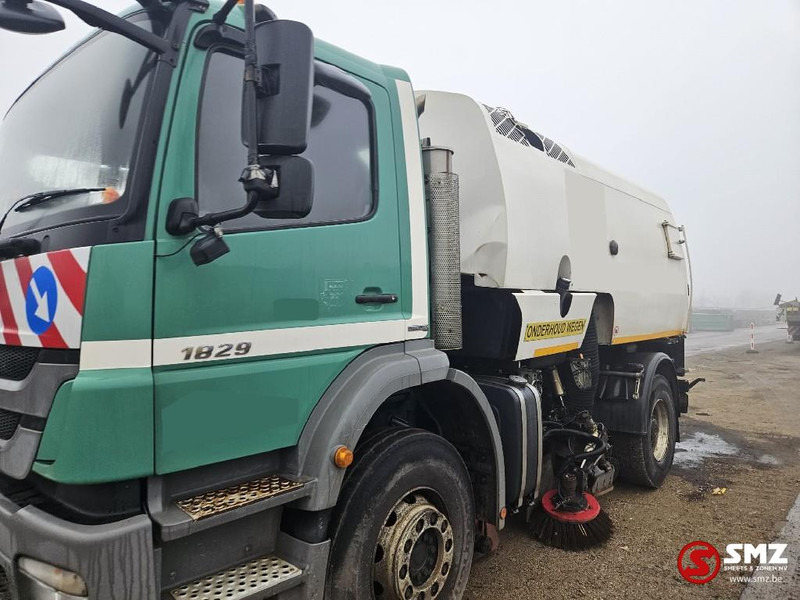Подметально-уборочная машина Mercedes-Benz 1828 bucher schorling fant 8000: фото 11