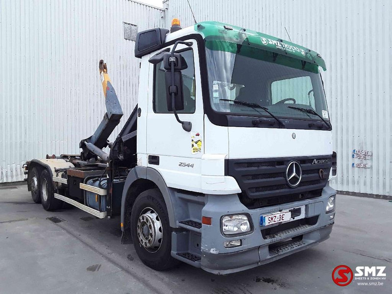 Mercedes-Benz Actros 2544 hiab 102.2 remote hook retarder - Грузовик-контейнеровоз/ Сменный кузов, Автоманипулятор: фото 1 Mercedes-Benz Actros 2544 hiab 102.2 remote hook retarder - Грузовик-контейнеровоз/ Сменный кузов, Автоманипулятор: фото 1