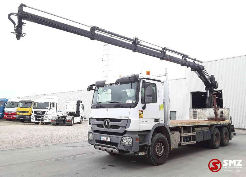 Mercedes-Benz Actros 2636 hiab 166fs 4 remote - Грузовик бортовой/ Платформа, Автоманипулятор: фото 5 Mercedes-Benz Actros 2636 hiab 166fs 4 remote - Грузовик бортовой/ Платформа, Автоманипулятор: фото 5