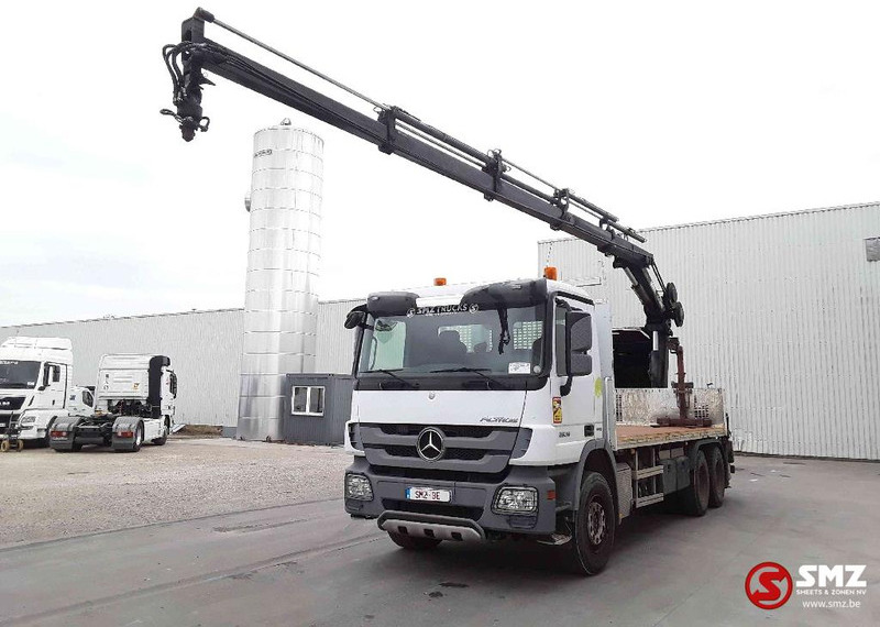 Mercedes-Benz Actros 2636 hiab 166fs 4 remote - Грузовик бортовой/ Платформа, Автоманипулятор: фото 3 Mercedes-Benz Actros 2636 hiab 166fs 4 remote - Грузовик бортовой/ Платформа, Автоманипулятор: фото 3