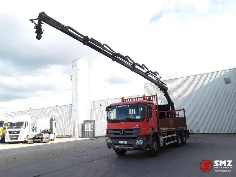Mercedes-Benz Actros 2641 HIAB 166 ES_5 + remote - Грузовик бортовой/ Платформа, Автоманипулятор: фото 3 Mercedes-Benz Actros 2641 HIAB 166 ES_5 + remote - Грузовик бортовой/ Платформа, Автоманипулятор: фото 3