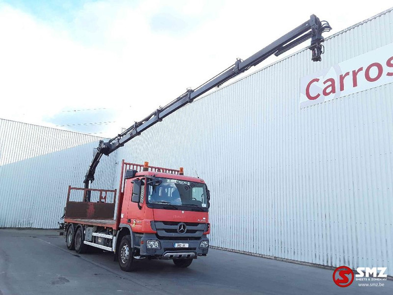 Mercedes-Benz Actros 2641 HIAB 166 ES_5 + remote - Грузовик бортовой/ Платформа, Автоманипулятор: фото 1 Mercedes-Benz Actros 2641 HIAB 166 ES_5 + remote - Грузовик бортовой/ Платформа, Автоманипулятор: фото 1