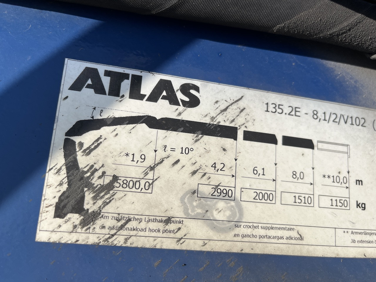 Тентованный грузовик, Автоманипулятор Mercedes-Benz 2541 6x2 Atlas 135.2E Pritsche 8,20 m: фото 6 Тентованный грузовик, Автоманипулятор Mercedes-Benz 2541 6x2 Atlas 135.2E Pritsche 8,20 m: фото 6