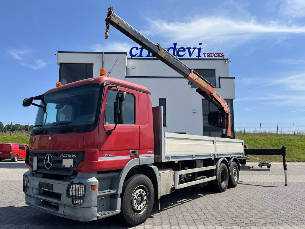 Mercedes-Benz 2641 6x2 Palfinger PK 18500 - Автоманипулятор, Грузовик бортовой/ Платформа: фото 1 Mercedes-Benz 2641 6x2 Palfinger PK 18500 - Автоманипулятор, Грузовик бортовой/ Платформа: фото 1