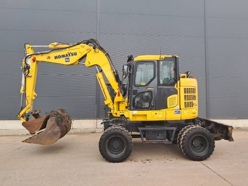 Komatsu PW118MR-11 - Колёсный экскаватор: фото 3 Komatsu PW118MR-11 - Колёсный экскаватор: фото 3